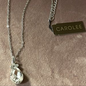 NWT Carolee CZ necklace